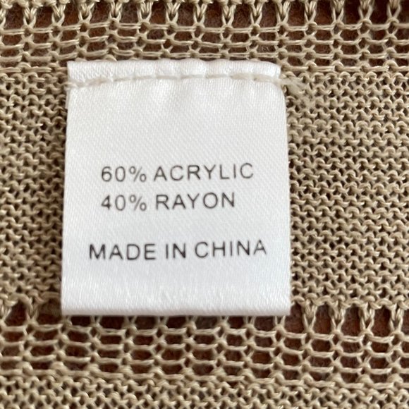 Jana 3/4 Sleeve Long Sweater Size Small - Picture 6 of 6